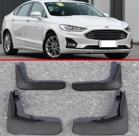 適用: フォード/FORD フュージョン モンデオ 2013 2014 2015 2016 2017 2018 2019 セット モールド マッド フラップ スプラッシュ ガード マッドガード フロント リア フェンダー AL-JJ-9462 AL Exterior parts cars｜オートパーツエージェンシー2号店