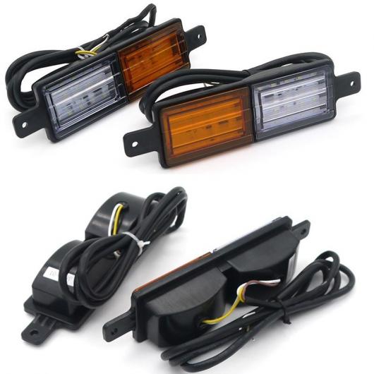 ペア 30 LED フロント ポジション インジケーター 10-30V DC パーク ライト トラック トレーラー サイド マーカー ランプ アンバー ホワイト AL-KK-2599 AL Car parts