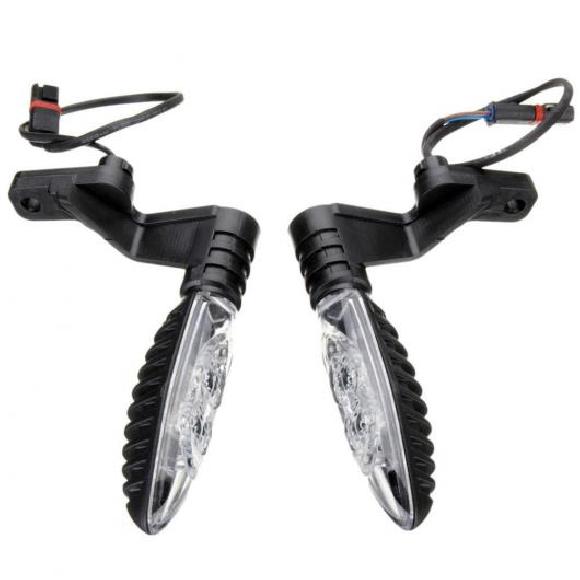 フロント ショート/ロング リア LED ウインカー ライト インジケータ オートバイ 適用: BMW R1200GS HP S1000RR アドベンチャー K1300 R R800GS F 800 R ペア リア AL-KK-2678 2輪 AL Motorcycle parts