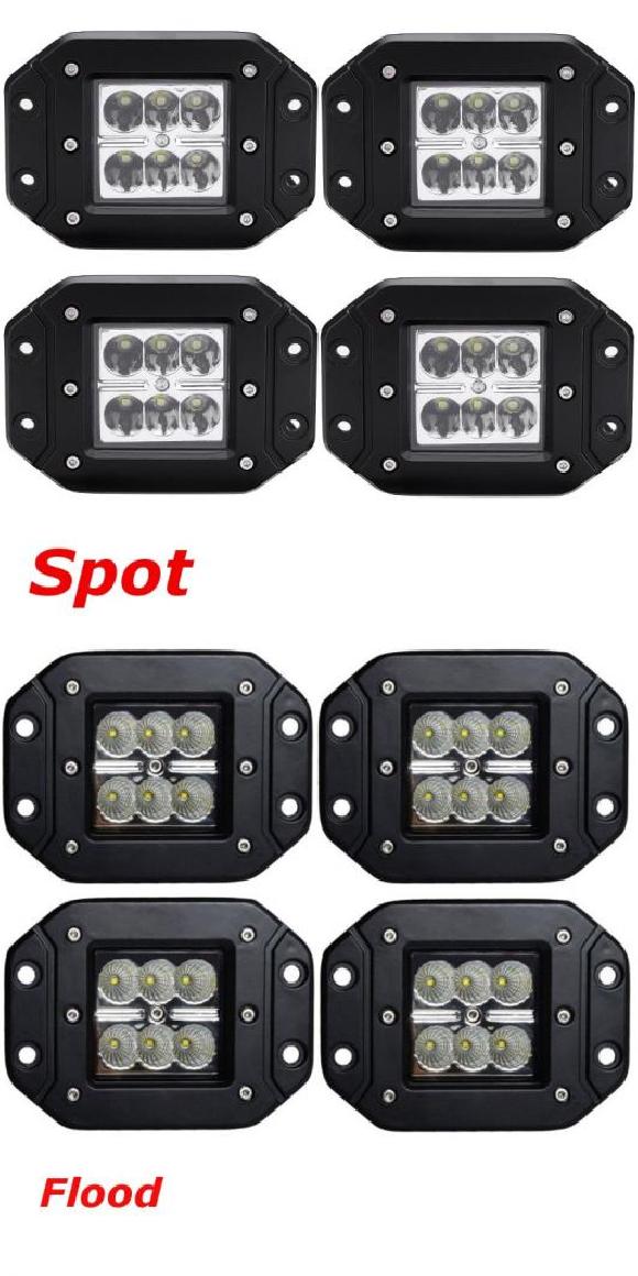 4ピース 4 投光ランプ/スポット 6LED ライト バー バックアップ リバース リア バンパー ランプ 適用: オフロード ラーダ/LADA 4X4 4ピース スポット・4ピース 投光ランプ AL-KK-2735 AL Car parts|オートパーツエージェンシー2号店