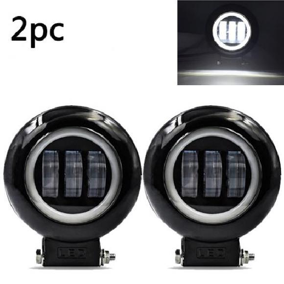 5インチ 6D レンズ LED ワーク ライト 12V 防水 適用: ATV SUV UTV ニーヴァ 4X4 オフロード オートバイ オート トラック 投光ランプ ビーム ドライビング ライト 2ピース AL-KK-2893 AL Car parts