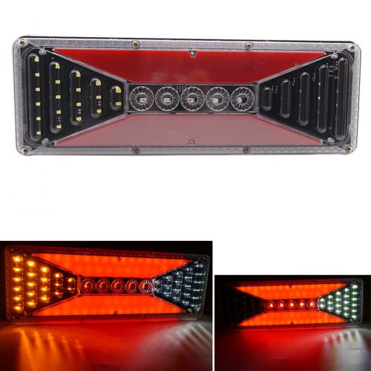 2ピース トラック LED リア テールライト ローリー バス バン ピックアップ テール ライト トレーラー ストップ リア テール リバース ターン インジケーター エクステリア ライト AL-KK-2914 AL Car parts
