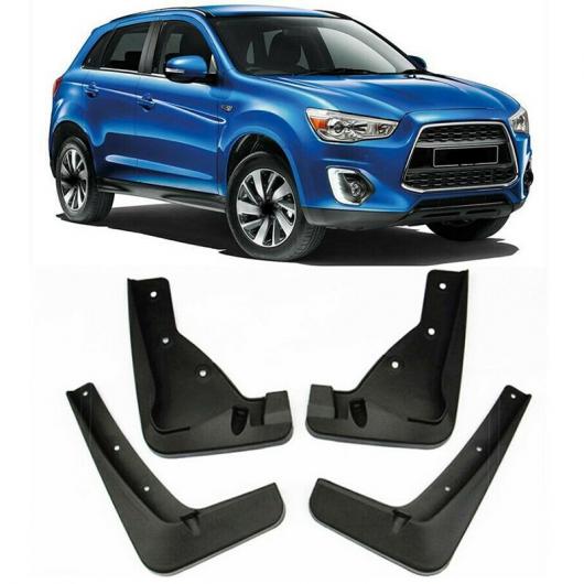 4ピース マッド フラップ マッドガード フェンダー 適用: 三菱 ASX アウトランダー スポーツ 2013-2015 ブラック AL-KK-1247 AL Exterior parts for cars｜オートパーツエージェンシー2号店