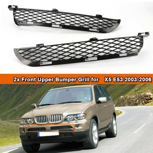 適用: BMW X5 E53 2003-2006 フェイスリフト フロント グリル アッパー バンパー メッシュ グリル ブラック AL-KK-1385 AL Car parts｜オートパーツエージェンシー2号店