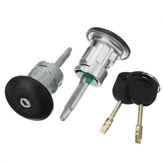 フロント 左 & 右 ドア ロック バレル 2 キー 060638 YC15-V220K51AA 4060639 YC15-V22 適用: フォード/FORD トランジット MK6 MK7 2000 シルバー AL-KK-1567 AL Car parts