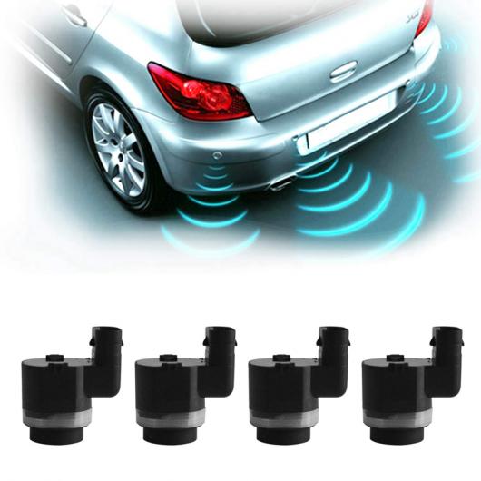 PDC パーキング アシスト センサー 適用: BMW X5 E70 2007-2013 X6 E71 E72 2008-2014 X3 E83 2004-2010 パック 4 66209139868 ブラック AL-KK-1656 AL Car parts｜オートパーツエージェンシー2号店
