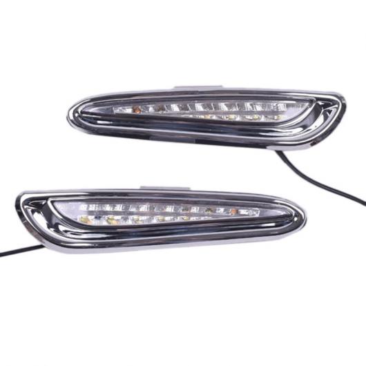 2COLOR ウインカー フォグランプ LED デイタイムランニングライト 適用: MAZDA3 アクセラ DRL 2010-2013 AL-KK-1599 AL Car parts