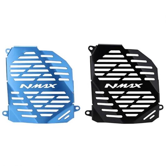 2ピース オートバイ ステンレス スチール ラジエーター ガード ラジエーター グリル カバー 適用: ヤマハ NMAX155 2015-2018-ブルー & ブラック AL-KK-1966 AL Exterior parts for cars