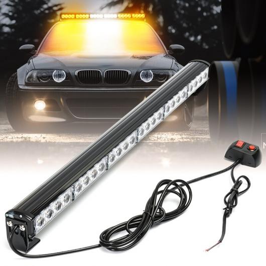 1ピース トラック LED ワーニング ストロボ ライト バー 24W エマージェンシー 車両 トラック トラフィック アドバイザー ワーニング ライトバー シグナル ランプ AL-KK-3014 AL Car parts
