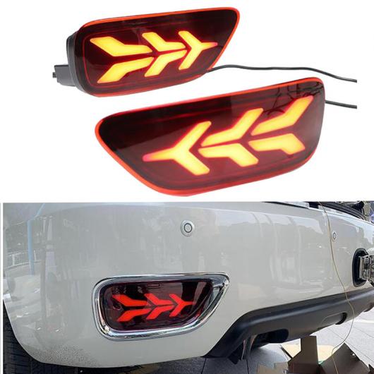 LED リア フォグランプ バンパー ライト ブレーキ ライト ダイナミック ウインカー リフレクター 適用: 日産 パトロール Y62 2012-2015 2016 2017 2018 2019 AL-KK-3563 AL Car parts