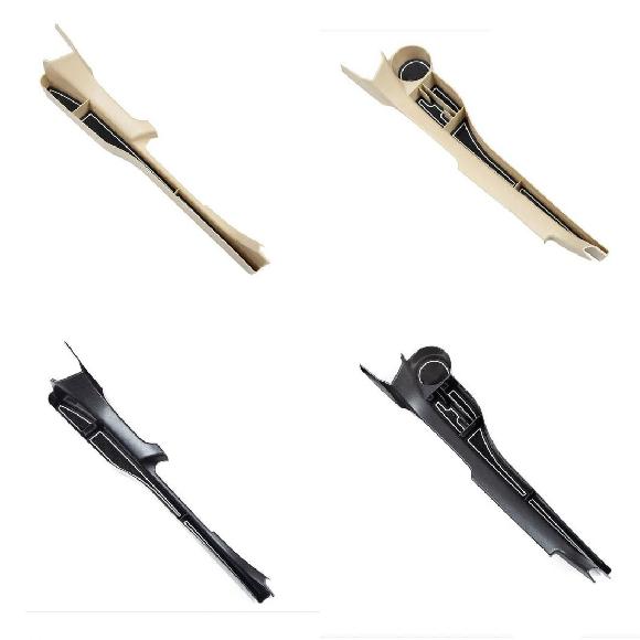 適用: トヨタ プラド 120 FJ120 2003-2006 2007 2008 2009 カーシート ギャップ ポケット ホルダー ストレージ ポーチ 電話 パース コイン キー ベージュ 左～ブラック 右 AL-KK-3566 AL Interior parts for cars