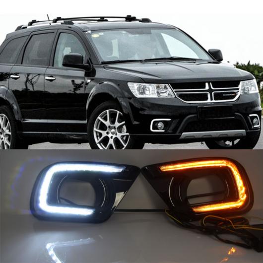 DRL デイタイムランニングライト 適用: フィアット/FIAT フリーモント ダッジ/DODGE ジャーニー 2014 2015 2016 フォグランプ ホール ウインカー スタイル リレー AL-KK-3921 AL Car parts｜オートパーツエージェンシー2号店