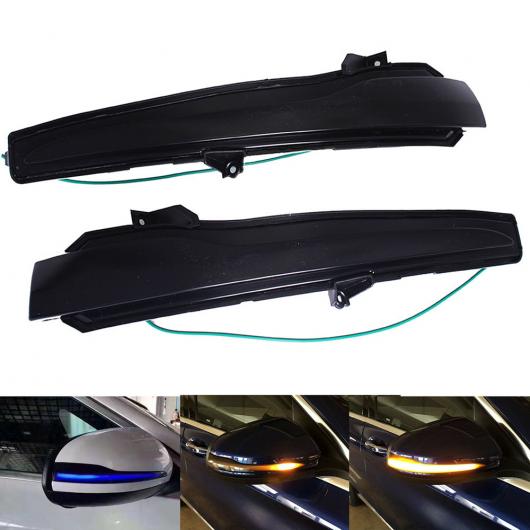 ダイナミック ウインカー ウインカー LED ライト 適用: メルセデス ベンツ C E S GLC W205 X253 W213 W222 V クラス W447 サイド ミラー インジケーター ライト AL-KK-4127 AL Exterior parts for cars