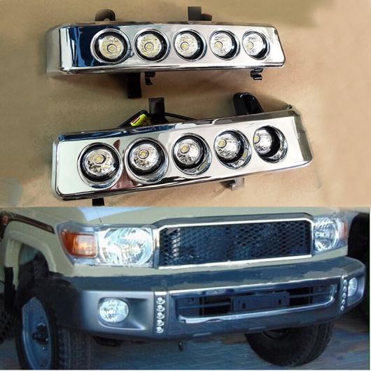 適用: トヨタ ランドクルーザー 76 LC70 LC71 LC76 LC77 LC79 VDJ 70シリーズ 防水 LED デイタイムランニングライト DRL フォグランプ アクセサリー AL-KK-4248 AL Car parts|オートパーツエージェンシー2号店