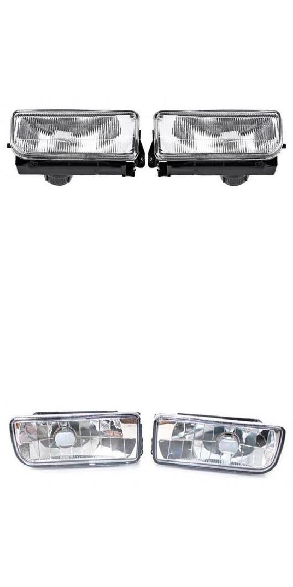 AL フォグライト フロント バンパー 右 左側 ハロゲン ドライビング サイド ミラー ランプ 適用: BMW 3シリーズ E36 318 320 323 325 328i ストライプ 左右・クリスタル 左右 AL-KK-4514 Car parts