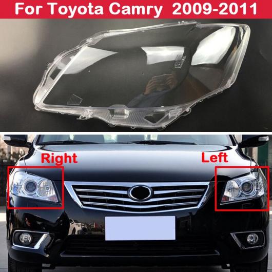 AL フロント ヘッドライト シェル カバー ヘッドランプ クリア ランプシェード ランプ シェル 適用: トヨタ カムリ 2009-2011 アジア太平洋バージョン 左・右 AL-KK-4612 Car parts