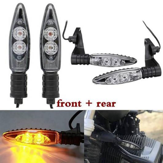 ターン インジケーター シグナル LED ライト 適用: BMW R1200GS F800GS S1000RR F800R K1300S G450X F800ST R nineT ブラック AL-KK-5172 AL Car parts