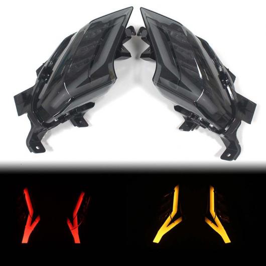 オートバイ リア テールライト LED ウインカー ライト インジケータ 適用: ヤマハ T-MAX530 TMAX530 2017-2019 ブレーキ ライト ブラックスモーク AL-KK-5181 2輪 AL Motorcycle parts