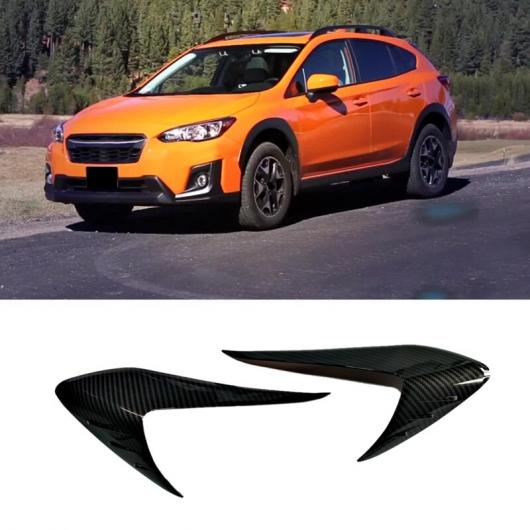 ABS ヘッドライト アイブロー 装飾 カバー ステッカー トリム 適用: スバル XV 2012-2016 AL-KK-4841 AL Car parts|オートパーツエージェンシー2号店