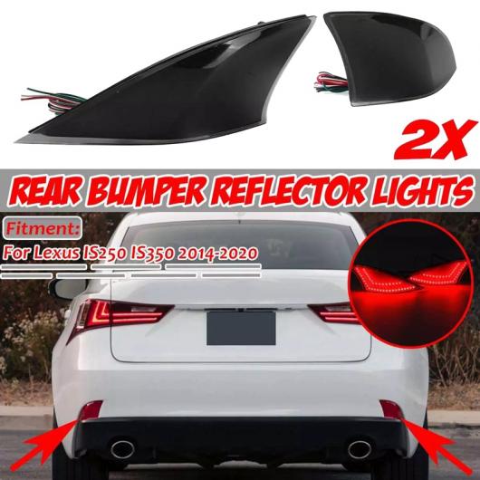スモーク LED リア バンパー リフレクター ブレーキ ライト テール ランプ 適用: レクサス IS250 IS350 2014-2020 AL-KK-5235 AL Car parts