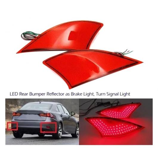 LED リア バンパー リフレクター ブレーキ ライト テール ランプ 適用: レクサス IS250 IS350 2014-2020 AL-KK-5270 AL Car parts|オートパーツエージェンシー2号店