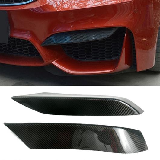 適用: BMW M3 F82 F83 M4 2015-2018 カーボンファイバー フロント バンパー スプリッター スポイラー フォグランプ トリム カバー ブラック AL-KK-5798 AL Exterior parts for cars