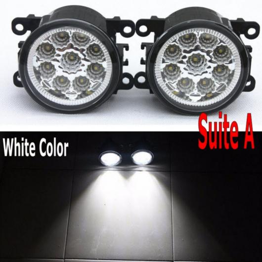 9LED フォグライト ハロゲン フォグランプ DRL 適用: フォード/FORD マスタング コンバーチブル＆クーペ ポニー パッケージ モデル（GT除く） 2005-2009 タイプA AL-KK-6734 AL Light lamp car 15,405円