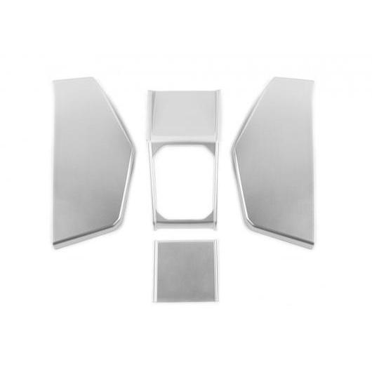 ギア シフト 装飾 パネル トリム 適用: スズキ ジムニー 2019 2020 JB64 JB74 インテリア アクセサリー レッド シルバー カーボンファイバー スタイリング シルバー AL-KK-7046 AL Car decorative parts