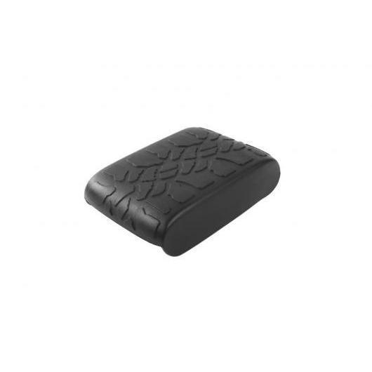 センター コンソール アームレスト パッド カバー 適用: ジープ/JEEP ラングラー JK 2007 2008 2009 2010 インテリア アクセサリー ラバー ブラック 1ピース ブラック AL-KK-7114 AL Car decorative parts