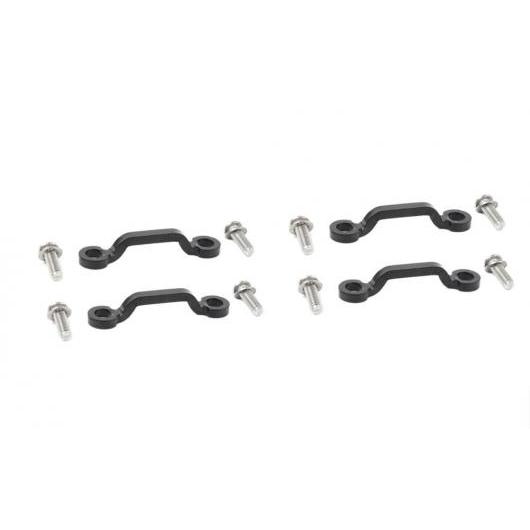 ドア 制限 ストラップ 適用: ジープ/JEEP ラングラー JK 2007-2018 JL 2018-2020 グラディエーター JT 2020 調整可能 ヒンジ ワイヤー プロテクター アクセサリー 4ピース AL-KK-7199 AL Car supplies
