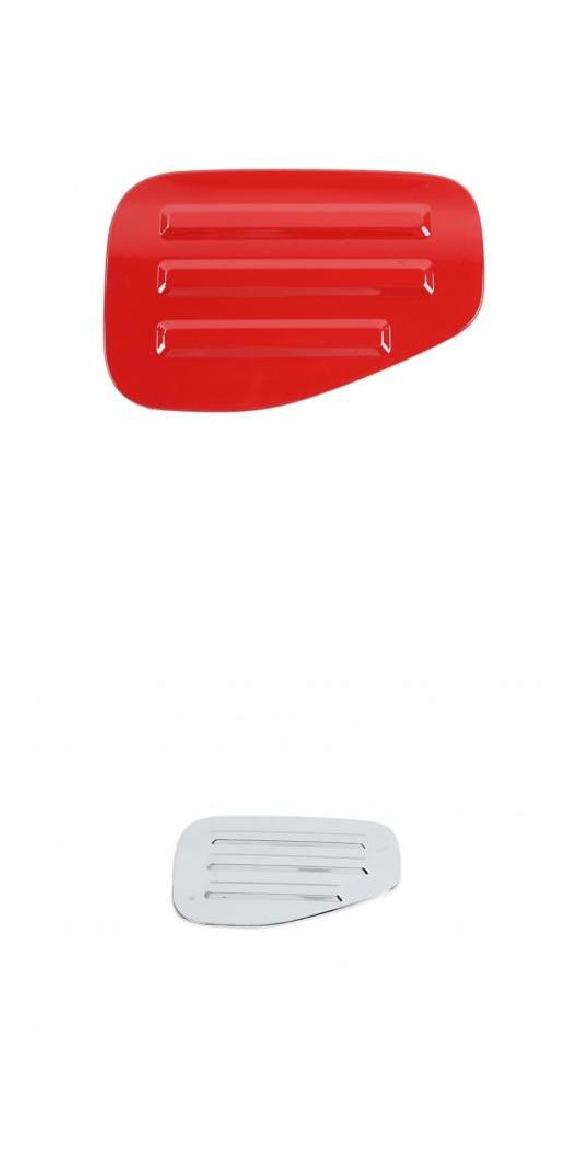 フューエル タンク キャップ 装飾 適用: ジープ/JEEP ラングラー JL グラディエーター JT 2018 2019 2020 2021 レッド/カーボンファイバー/クローム エクステリア アクセサリー レッド・クロム AL-KK-7257 AL Car decorative parts