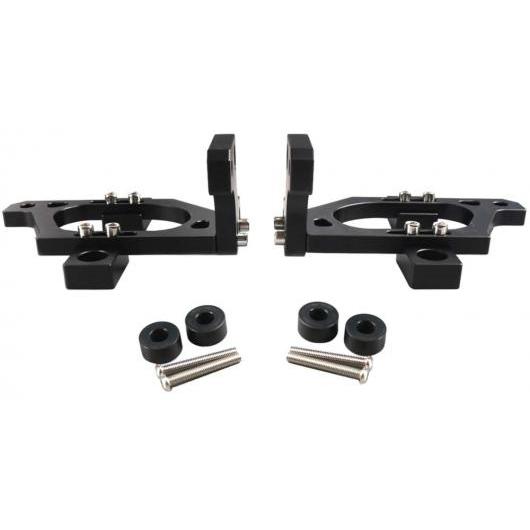 適用: ジープ/JEEP ラングラー JL JLU 2018 2019 2020 2/4ドア 42INCH LED ライト バー フード マウント ブラケット エクステリア アクセサリー ブラック ブラック AL-KK-7515 AL Car supplies