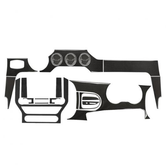 適用: フォード/FORD マスタング 2015 2016 2017 2018 2019 2020 インナー リアル カーボンファイバー 装飾 ステッカー キット インテリア アクセサリー カーボンファイバー A AL-KK-7761 AL Car decorative parts