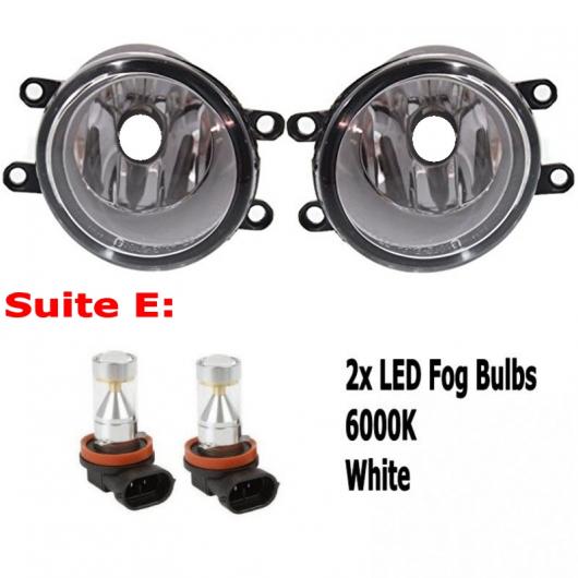 適用: レクサス RX350 RX270 2010-2015 9LED フォグライト H11 H8 12V 55W ハロゲン LED フォグ ヘッド ランプ タイプE AL-KK-7798 AL Light lamp for car｜オートパーツエージェンシー2号店 25,034円