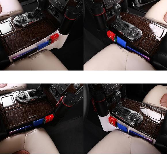 適用: 日産 パトロール Y62 2012-2019 シート ギャップ ストレージ ボックス パトロール Y62 多機能 インテリア ストレージ ボックス 右・左 AL-KK-8431 AL Interior parts for cars|オートパーツエージェンシー2号店