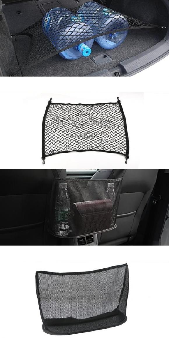 トランク 適用: 日産 パトロール Y62 2012-2019 ストレージ ネット ポケット ストレージ シート ポケット インテリア アクセサリー タイプ001・タイプ002 AL-KK-8433 AL Interior parts for cars