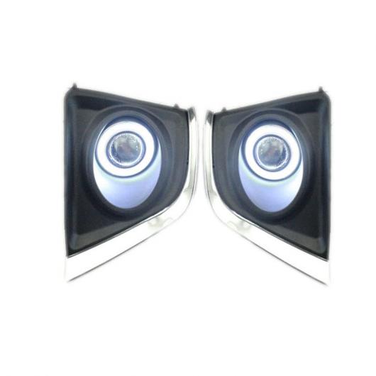 LED COB エンジェルアイ DRL イエロー シグナル ライト H11 フォグライト プロジェクター レンズ 適用: トヨタ カローラ キセノンバルブキット 2in1カラー エンジェルアイ 4300K・6000K AL-LL-6134 AL Car parts