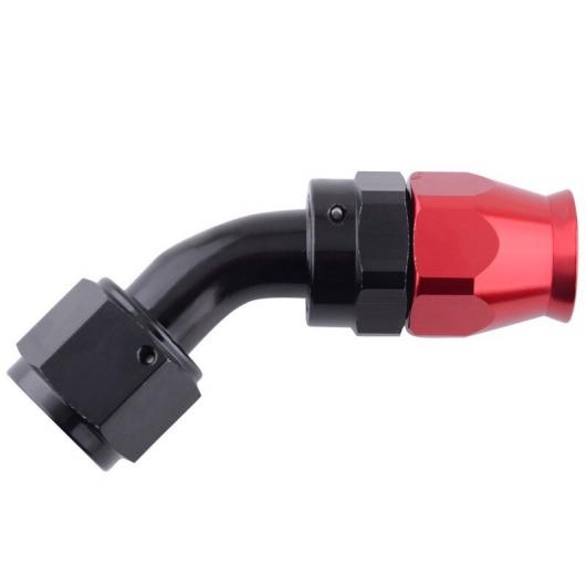 AN10 アルミニウム スイベル PTFE リユーザブル ホース エンド フィッティング アダプタ ストレート 適用: オイル フューエル ホース ライン 45度 AL-LL-0638 AL Car parts