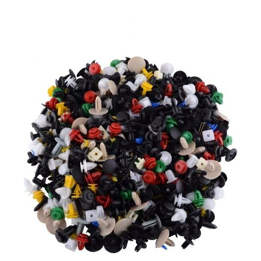 500個 ユニバーサル オート バンパー ドア パネル フェンダー 固定器具 リベット プラスチック クリップ ファスナー クリップ バンパー リベット 固定器具 AL-LL-0526 AL Interior parts for cars