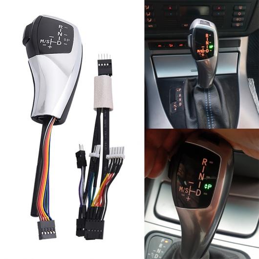 LED ギア シフト ノブ シフター レバー 適用: BMW 1 3 5 6シリーズ E90 E60 E46 2D 4D E39 E53 E92 E87 E93 E83 X3 E89 アクセサリー E46 E60 535・E90 91 92 93 E81 82 AL-LL-0797 AL Interior parts for cars|オートパーツエージェンシー2号店