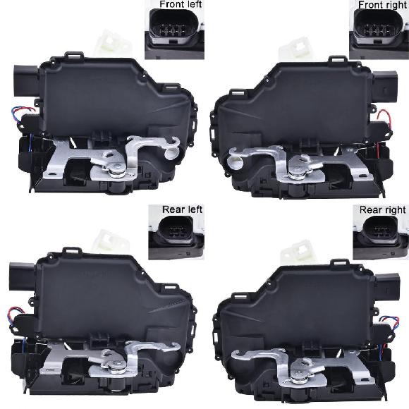 ドア ロック アクチュエータ オール サイド フロント リア 左 右 3BD837016A 3B1837016A 適用: VW/ゴルフ/ボーラ/パサート/ルポ MK4 フロント 左～リア 右 AL-LL-1049 AL Interior parts for cars