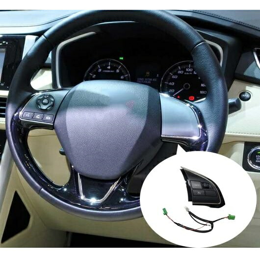 ステアリング ホイール クルーズ コントロール スイッチ 適用: 三菱 アウトランダー 3 2019 2018 ASX エクスパンダー スピード 適用:アウトランダー～適用:エクスパンダー AL-LL-1215 AL Car parts