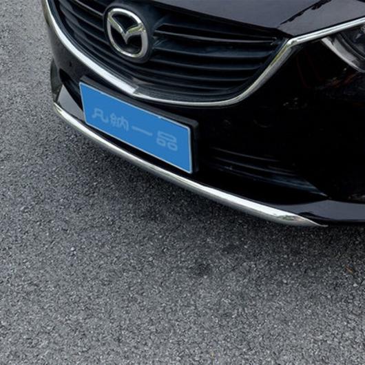 適用: MAZDA6 M6 アテンザ セダン 2013 2014 2015 2016 ABS クローム フロント リア ボトム センター バンパー レーシング グリル モールディング カバー トリム AL-LL-1420 AL Exterior parts for cars