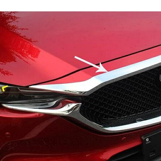適用: マツダ CX5 CX-5 CX8 CX-8 2017-2019 2020 クローム フロント エンジン マシーン グリル モールディング トリム エクステリア アクセサリー AL-LL-1460 AL Exterior parts for cars 25,350円