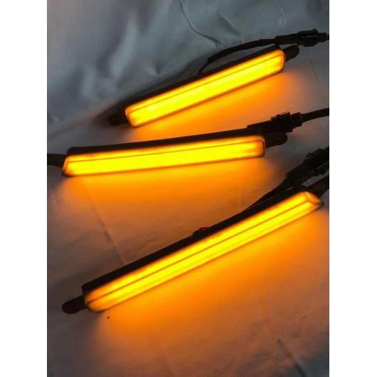 メッシュ フロント ABS グリル 適用: フォード/FORD レンジャー T7 T8 XL XLT ワイルドトラック MK3 バンパー カバー グリル LED イエロー AL-LL-1493 AL Exterior parts cars