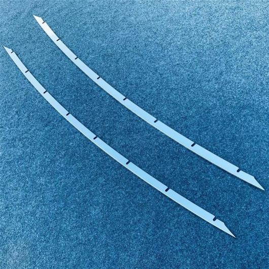 適用: トヨタ ヴェンザ 2代目 XU80 2020 2021 ハリアー 4代目 フロント フェイス アッパー ロワー グリル エア インテーク 吹き出し口 エアスクープ トリム 光沢 2ピース AL-LL-1566 AL Exterior parts for cars