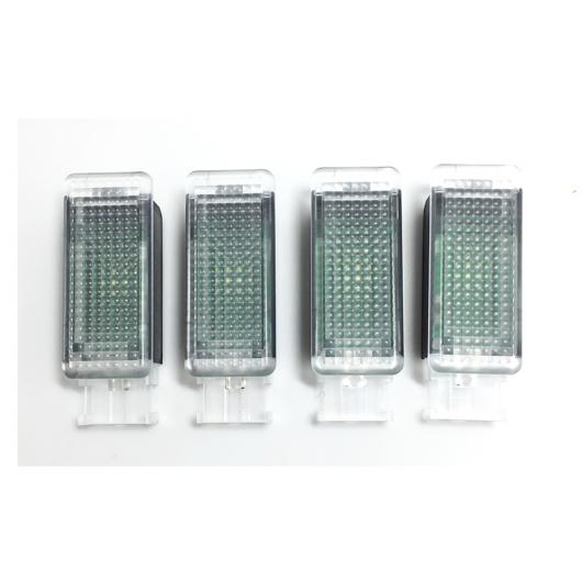 4ピース OEM LED 足元 ライト 適用: ゴルフ 6 ゴルフ 7 ジェッタ MK5 MK6 ティグアン パサート B6 5GG 947 409 5GG947409 5G0 947 409 AL-LL-4558 AL Car parts|オートパーツエージェンシー2号店