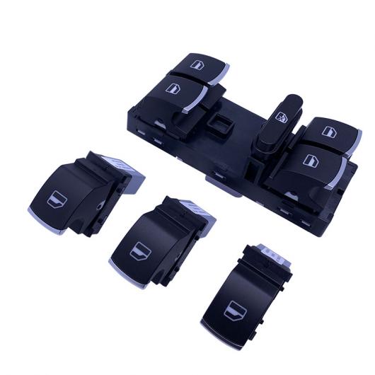 1セット クローム 電動 パワー マスター ウインドウ スイッチ 適用: ジェッタ ゴルフ MK5 MK6 GTI ラビット パサート B6 ティグアン 5ND 959 857 5ND 959 855 1セット AL-LL-4726 AL Interior parts for cars