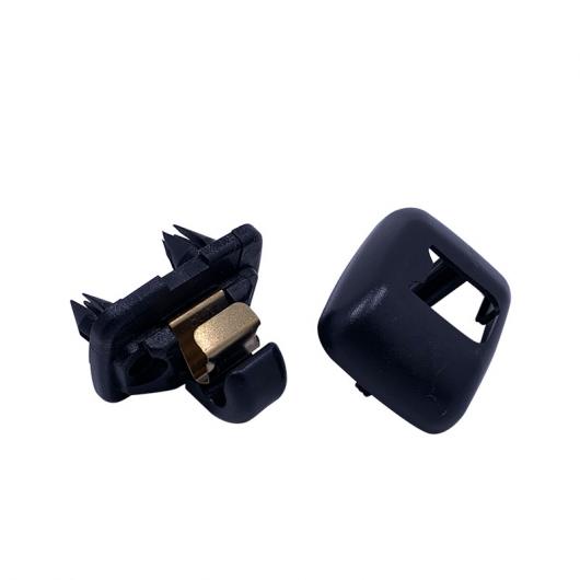 OEM ブラック サン バイザー ハンガー クリップ ホルダー フック ブラケット 適用: A1 A3 A4 A5 Q3 Q5 TT RS5 8W0 857 562 A 8U0 857 562 A 8E0 857 562 A 1ピース AL-LL-4830 AL Interior parts for cars