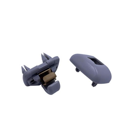 OEM グレー サン バイザー ハンガー クリップ ホルダー フック ブラケット 適用: A3 A4 A5 Q3 Q5 RS5 8W0 857 562 A 8U0 857 562 A 8E0 857 562 A 1ピース AL-LL-4837 AL Interior parts for cars